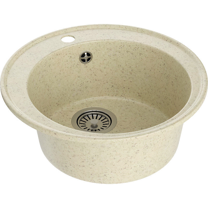 Изображение товара Кухонная мойка Domaci Палермо PR-475-002 47.5 см бежевый искусственный камень