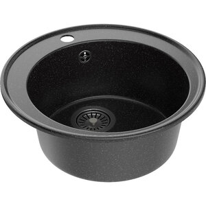 Изображение товара Кухонная мойка Domaci Палермо PR-475-004, 47.5 см, цвет черный