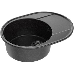 Изображение товара Кухонная мойка Domaci Палермо PR-610-004, 61 см, цвет черный