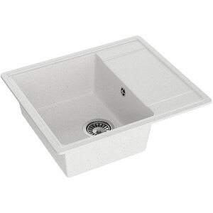 Изображение товара Кухонная мойка Domaci Палермо PR-575-001, 57.5 см, цвет белый