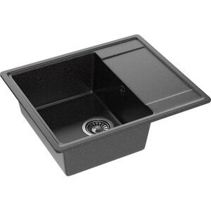 Изображение товара Кухонная мойка Domaci Палермо PR-575-004, 57.5 см, цвет черный