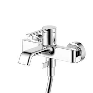 Изображение товара Смеситель Aquame Asti AQM6412CR, для ванны и душа, с душевым гарнитуром, цвет хром