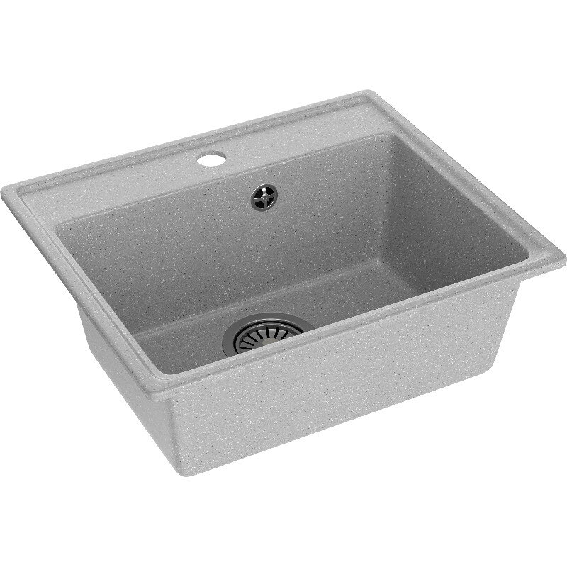 Изображение товара Кухонная мойка Domaci Палермо PR-490-003 49 см искусственный камень серый