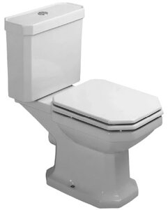 Изображение товара Напольный унитаз Duravit 1930 Series 022709 белый горизонтальный выпуск ферра