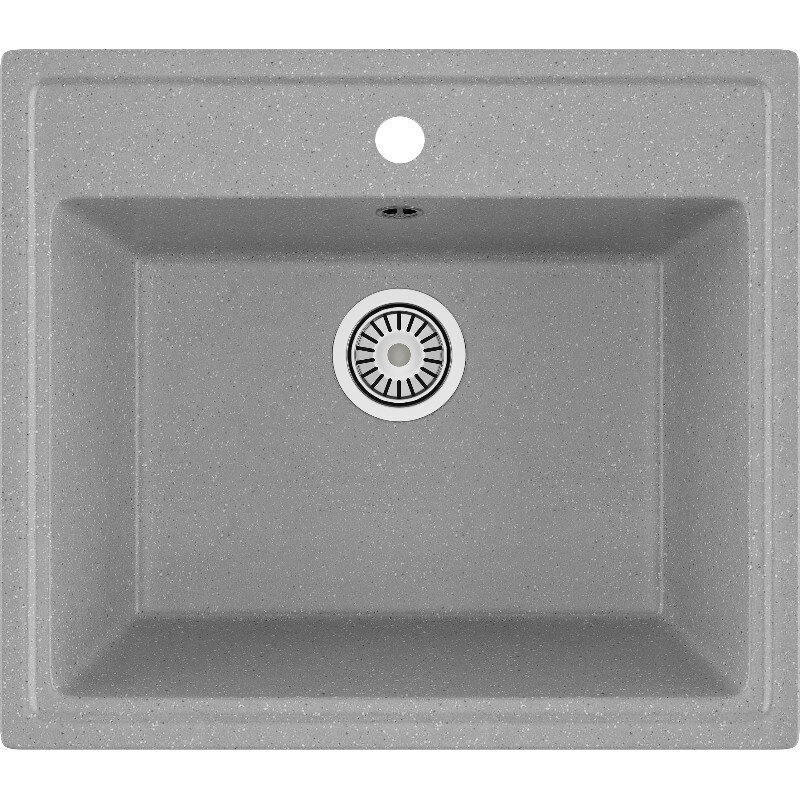 Изображение товара Кухонная мойка Domaci Палермо PR-565-003 56.5 см искуственный камень белая