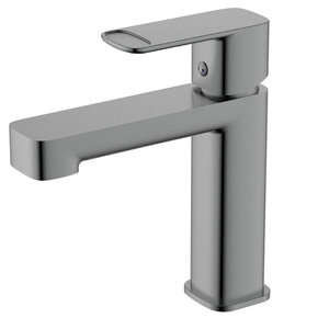 Изображение товара Смеситель для раковины Aquame Parma AQM6610GM Gun Metal Италия 10 лет гарантии