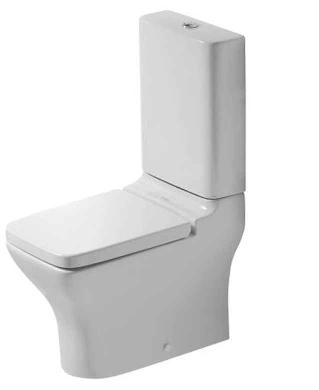 Изображение товара Напольный унитаз Duravit PuraVida с глянцевой поверхностью и функцией биде