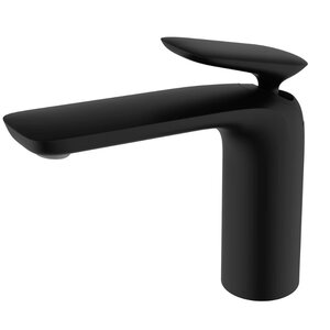 Изображение товара Смеситель Aquame Como AQM6510MB, для раковины, цвет черный матовый