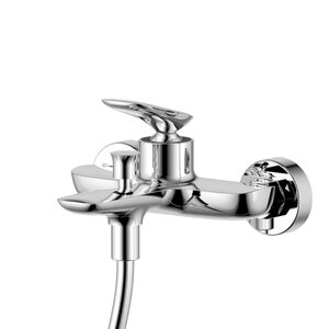 Изображение товара Смеситель Aquame Como AQM6512CR, для ванны и душа, с душевым гарнитуром, цвет хром