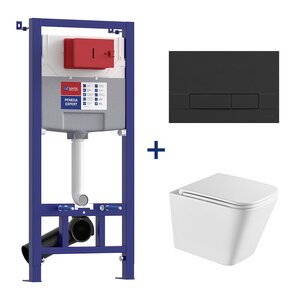 Изображение товара Инсталляция Lemark Peneda Expert с безободковым унитазом Florex Торнадо