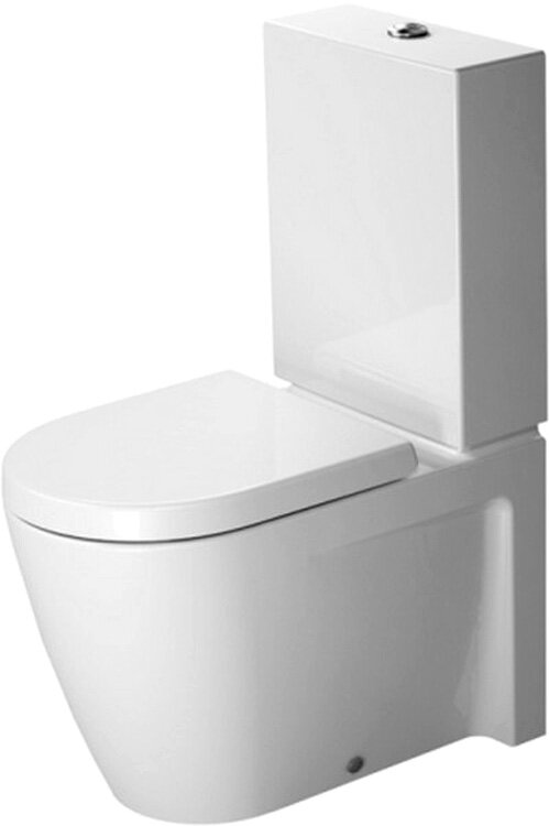 Изображение товара Напольный унитаз Duravit Starck 2 с горизонтальным выпуском и двойным смывом