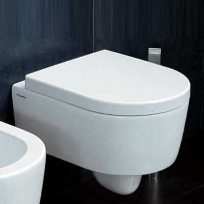 Изображение товара Подвесной унитаз Flaminia Mini Link 5064 без крышки-сиденья, фарфор стильный