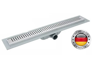 Изображение товара Душевой лоток CK Drain 60 см с перфорированной решеткой и рамкой хром