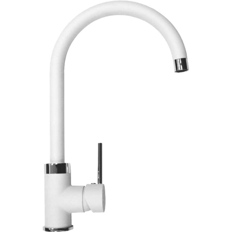 Изображение товара Смеситель кухонный Domaci Солерно DC-3004 агат с поворотным изливом