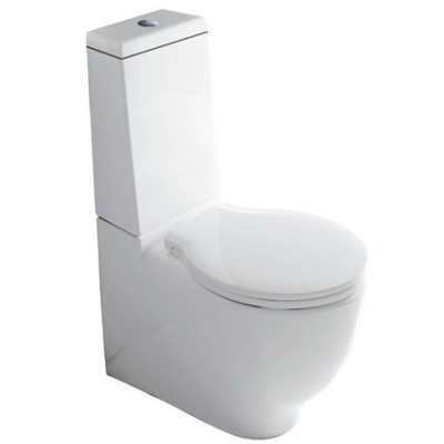 Изображение товара Напольный унитаз Galassia Ergo 7111 безободковый с горизонтальным выпуском и микролифтом