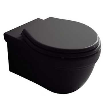 Изображение товара Galassia Ethos 8439NE — подвесной унитаз, черный, 35.5 см