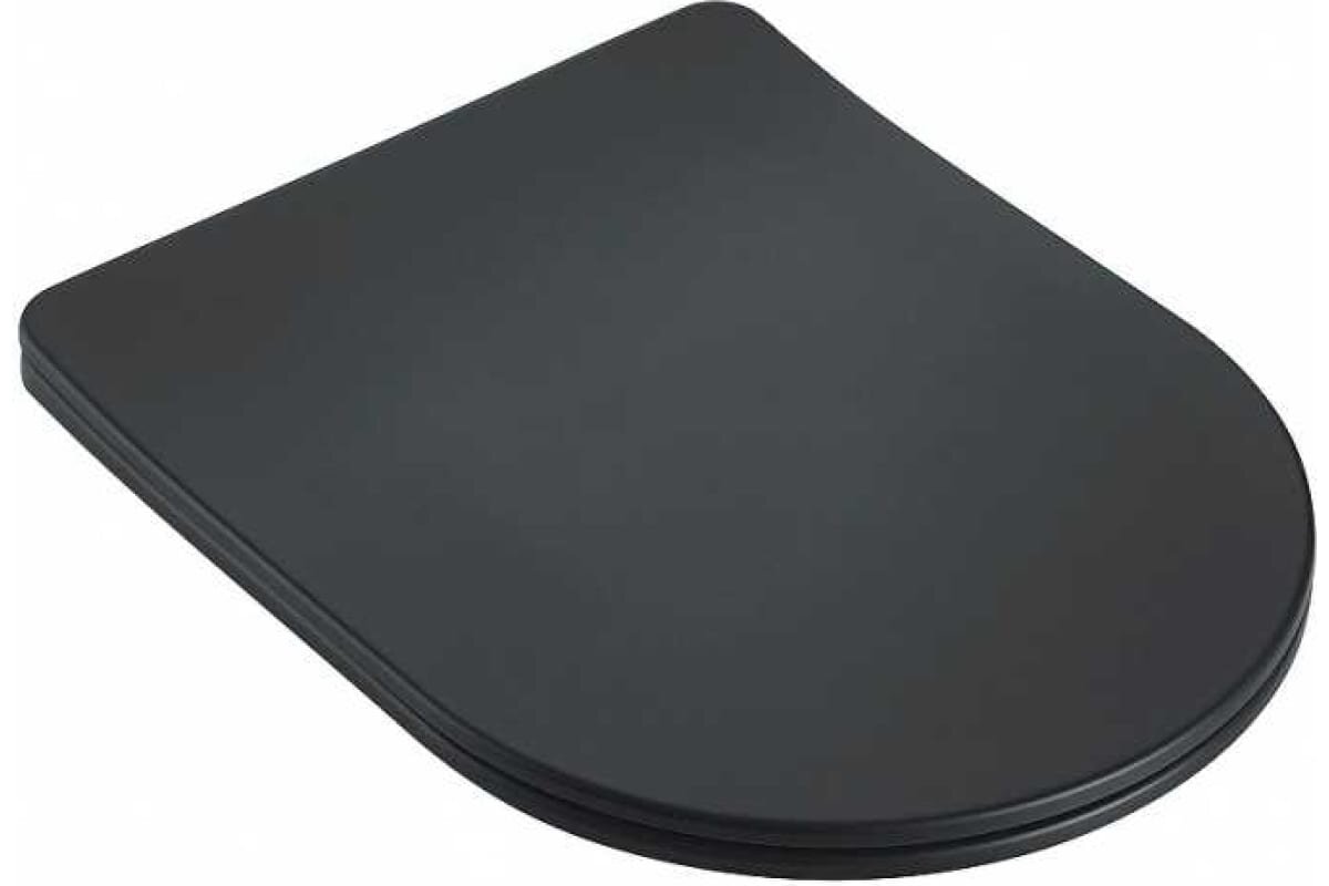 Изображение товара Крышка-сиденье Sintesi для унитаза с мягким закрыванием и регулировкой крепежа