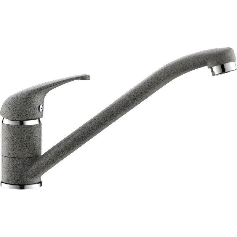 Изображение товара Смеситель для кухни Domaci Солерно DC-3009 антрацит с поворотным изливом