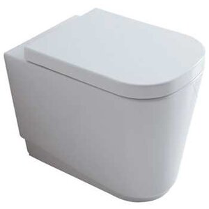 Изображение товара Приставной унитаз Galassia Meg 11 5409 с системой ворона-водоворот и безободковой конструкцией