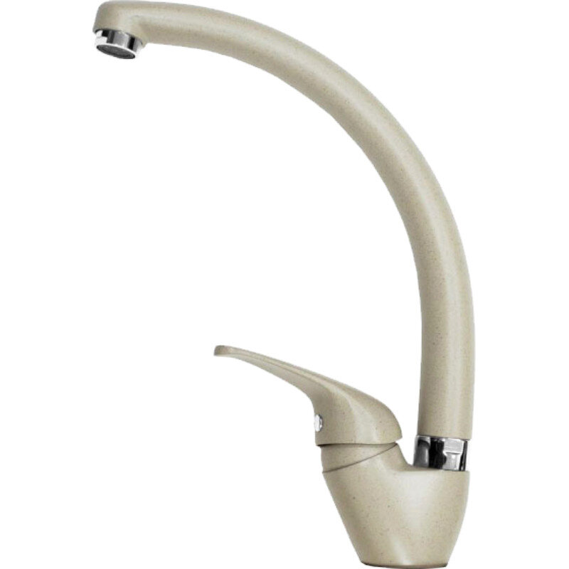 Изображение товара Смеситель для кухни Domaci Солерно DC-3013 берилл бежевый качественный монтаж