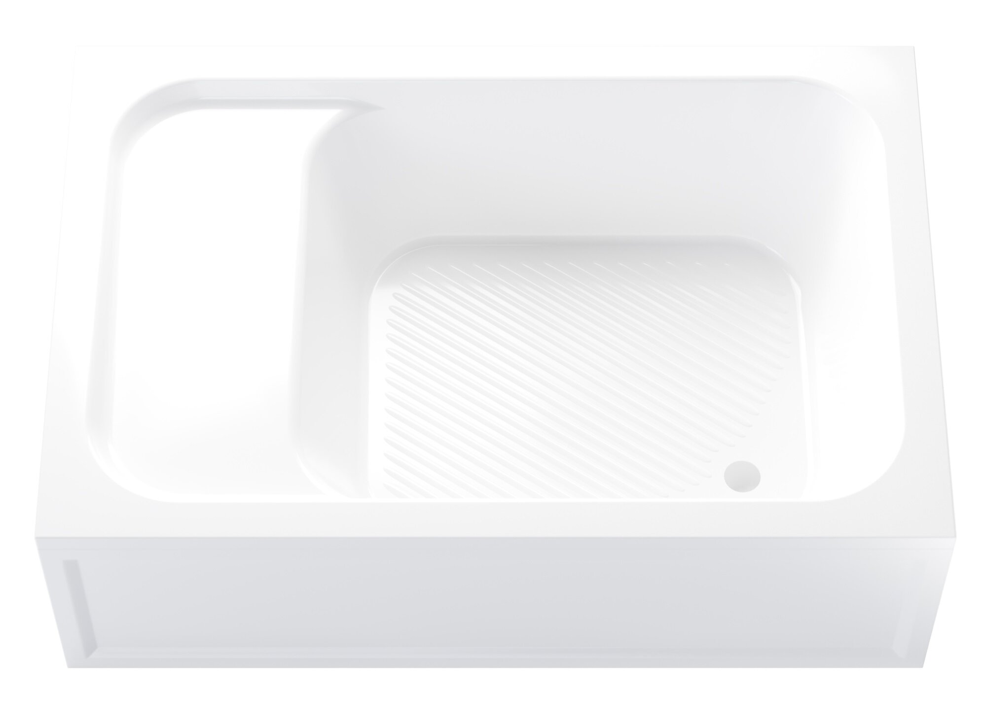 Изображение товара Душевой поддон RGW BC/L 120x90 см акрил белый с сиденьем Германия