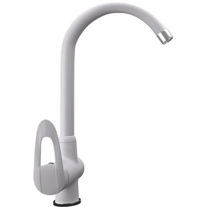 Изображение товара Смеситель для кухни Domaci Солерно UQ-006-04, цвет платина