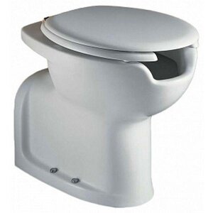 Изображение товара Приставной унитаз для людей с ограниченными возможностями Hatria Autonomy Y0CA01/YXZ001/YR4901, крышка стандарт, крепления