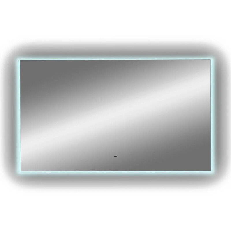 Изображение товара Зеркало Diwo Элиста 120 с подсветкой и инфракрасным выключателем, белое Изображение товара Зеркало Diwo Элиста 120 с подсветкой и инфракрасным выключателем, белое