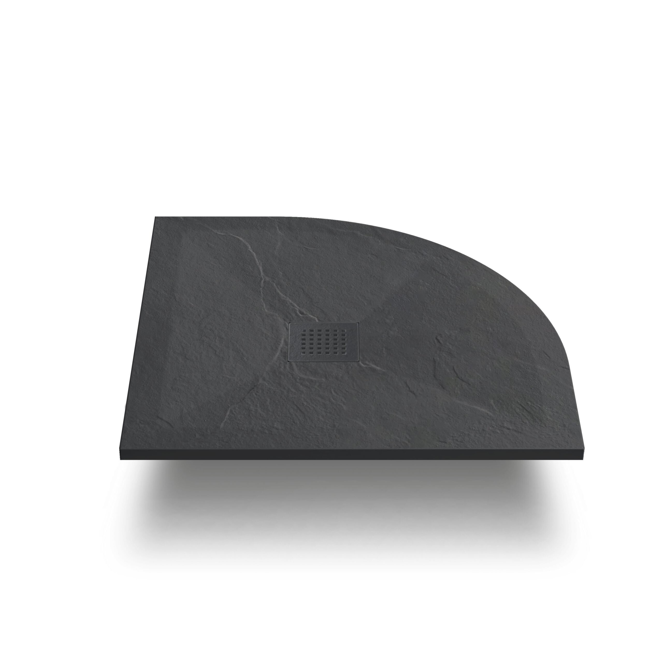 Изображение товара Dушевой поддон Vincea 100x100 антрацит четверть круга