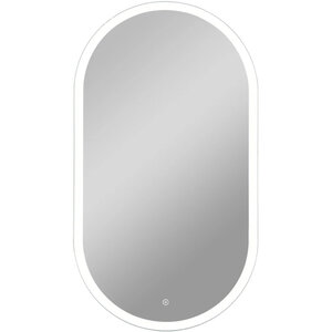 Изображение товара Зеркало Diwo Переславль, 55 см, с подсветкой, сенсорный выключатель, цвет белый, ЗЛП1725