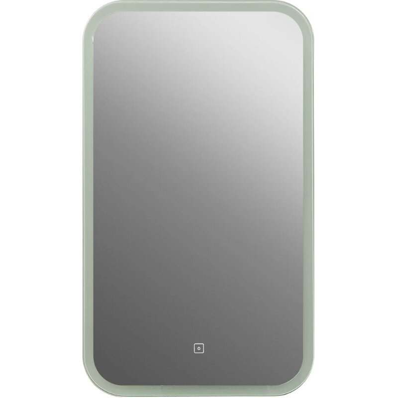 Изображение товара Зеркало Diwo Псков, 40 см, с подсветкой, сенсорный выключатель, цвет белый, ЗЛП1727