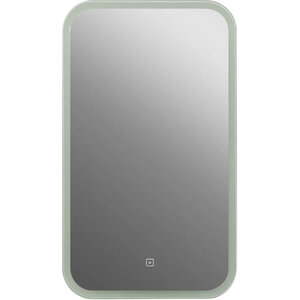 Изображение товара Зеркало с подсветкой Диwо Псков 40 см белое сенсорное закрепление на стену