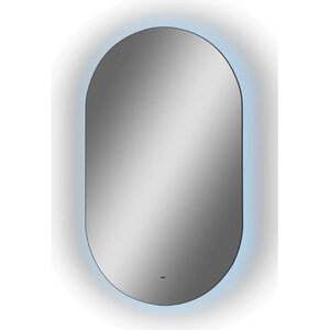 Изображение товара Зеркало Diwo Углич, 60 см, с подсветкой, инфракрасный выключатель, цвет белый, ЗЛП1733