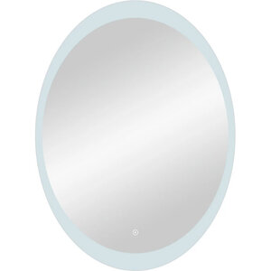 Изображение товара Зеркало Diwo Ярославль, 57 см, с подсветкой, сенсорный выключатель, цвет белый, ЗЛП1740