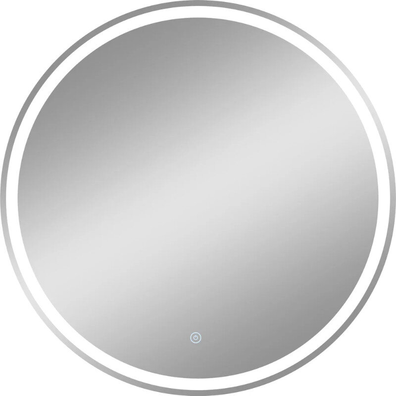 Изображение товара Зеркало Diwo Ростов, 70 см, с подсветкой, сенсорный выключатель, цвет белый, ЗЛП115