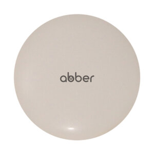 Изображение товара Накладка на слив для раковины Abber керамика, светло-бежевая матовая, AC0014MBE