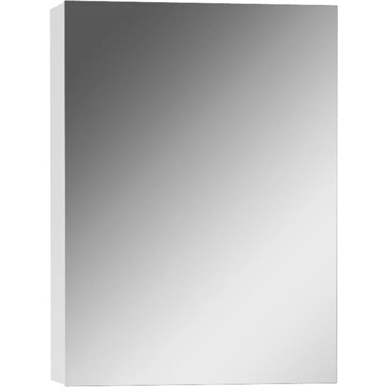 Изображение товара Зеркальный шкаф для ванной 40 см белый с доводчиком и без подсветки Diwo Архангельск AH2304Z