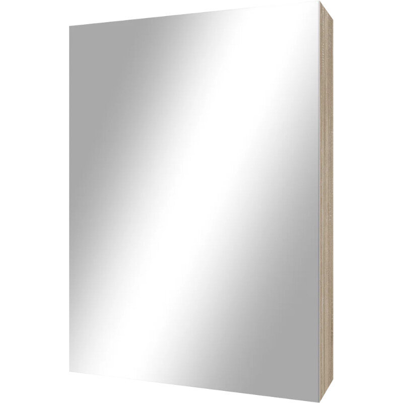 Изображение товара Зеркальный шкаф Diwo Архангельск 50 см без подсветки бежевый для ванной комнаты