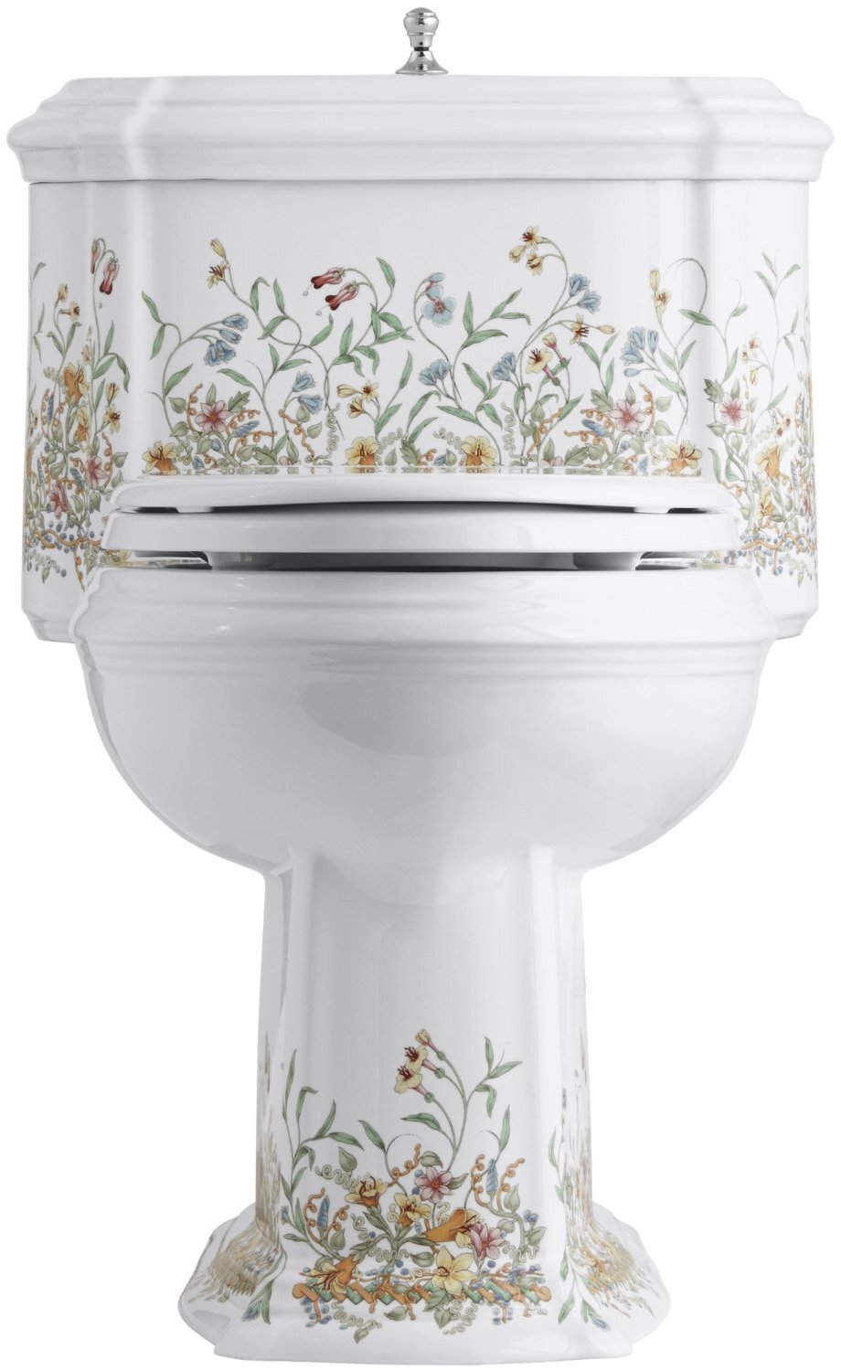 Изображение товара Напольный унитаз Kohler English Trellis K-14261-FL-0 крышка стандарт Изображение товара Напольный унитаз Kohler English Trellis K-14261-FL-0 крышка стандарт