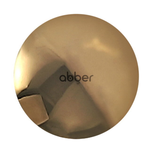 Изображение товара Декоративная накладка на слив для раковины Abber, керамика, золото, AC0014GG Изображение товара Декоративная накладка на слив для раковины Abber, керамика, золото, AC0014GG
