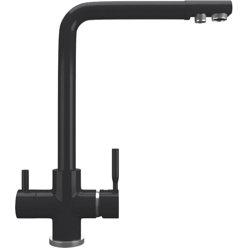 Изображение товара Смеситель Domaci Солерно UQ-016-08 с подключением к фильтру, матовая латунь, 1 отверстие