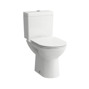Изображение товара Напольный унитаз Laufen Pro 8.2495.6.000.000.1 с бачком 8.2695.3.000.873.1 подвод воды снизу, белый