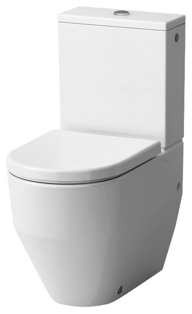 Изображение товара Напольный унитаз LAUFEN Pro New 8.2595.2.000.000.1 с бачком 8.2995.3.000.873.1, крышка микролифт
