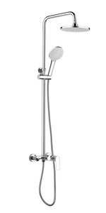 Изображение товара Душевая система Oulin, излив, верхний душ, душевая лейка, хром, OL-HT-2306