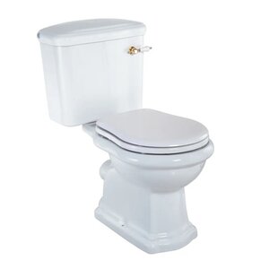 Изображение товара Напольный унитаз-компакт Migliore Bella 31100 выпуск в стену, бачок с ручкой золото