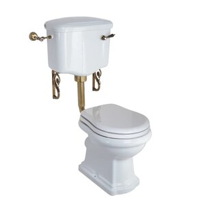 Изображение товара Напольный унитаз Migliore Bella 31112 с бачком на низкой трубе под ручку смыва, бронза