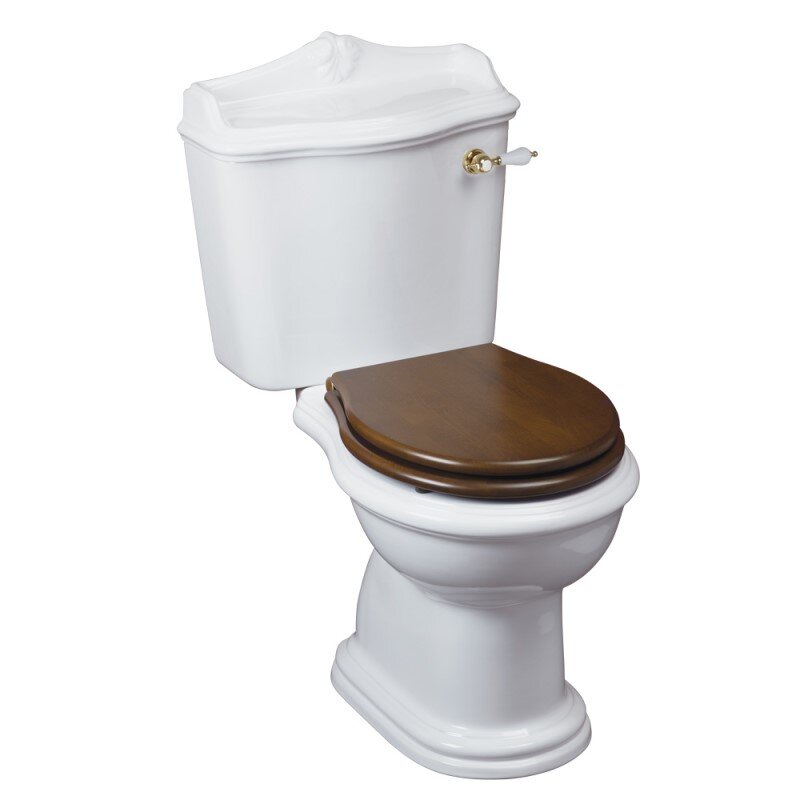 Изображение товара Напольный унитаз Migliore Impero 31132 выпуск в пол, фурнитура золото