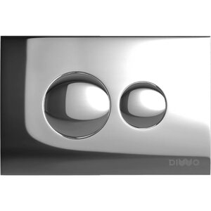Изображение товара Клавиша смыва Diwo, цвет хром глянец, 7312