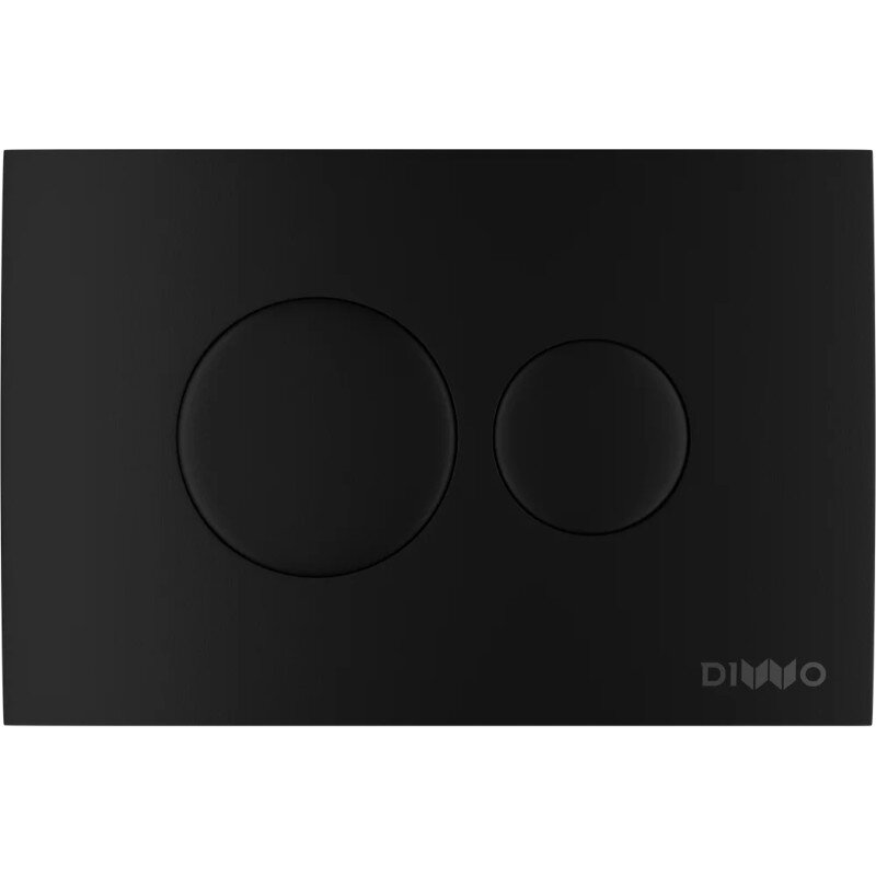 Изображение товара Клавиша смыва Diwo 7313 черный матовый для унитаза