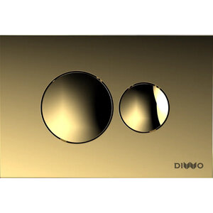 Изображение товара Клавиша смыва Diwo, цвет золото матовое, 7315